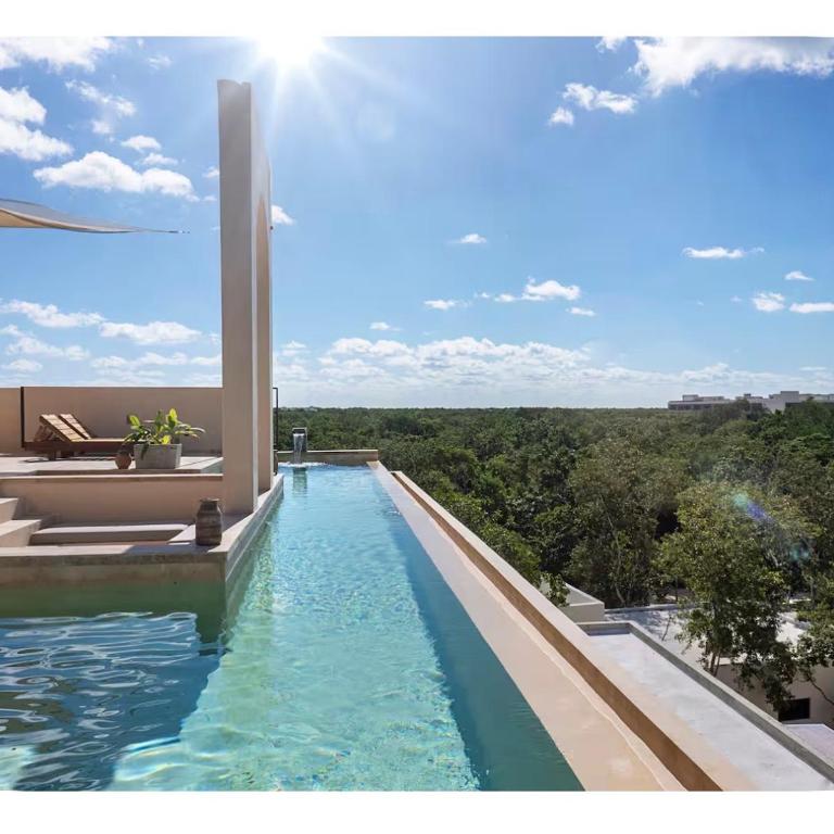 Tulum Jungle Penthouse with Private Rooftop Pool - Appartement 1 Chambre - 28