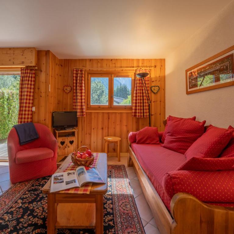 Hameau d'Argentière 3 - 2BR Garden w/ Mont Blanc views, Next to Slopes - Happy Rentals - Appartement - 10