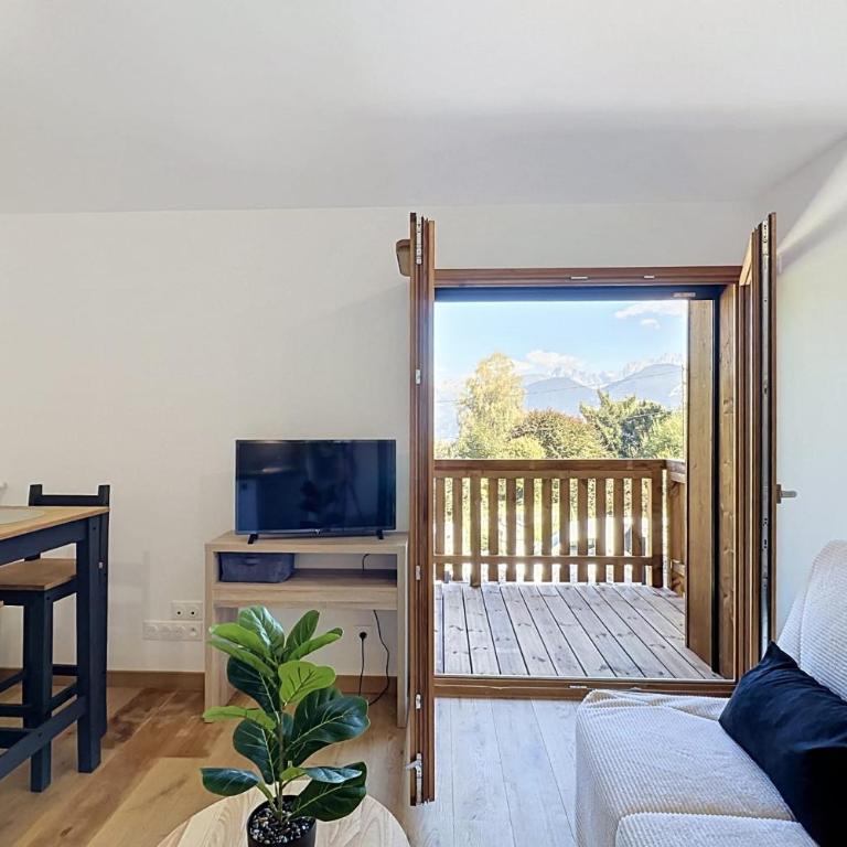 Cosy Studio with Balcony & Mont-Blanc View - Monolocale - 1