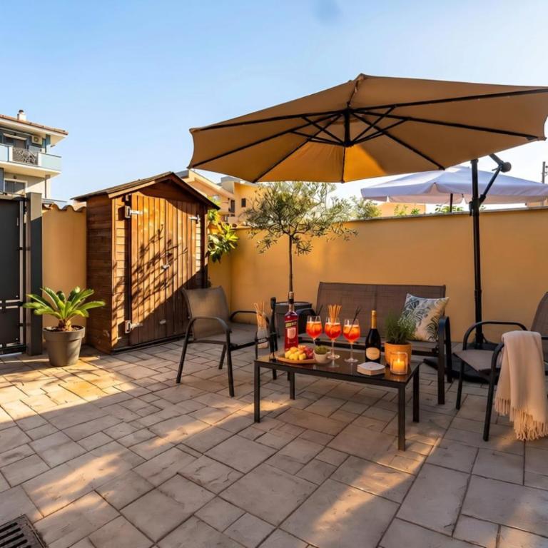 Dolce Fiumicino Chic Villa & Patio 6 min da FCO - Villa de 2 dormitorios - 3
