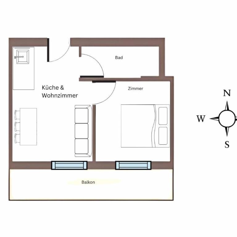Residence Innerfarmerhof - Apartment with Balcony - 10