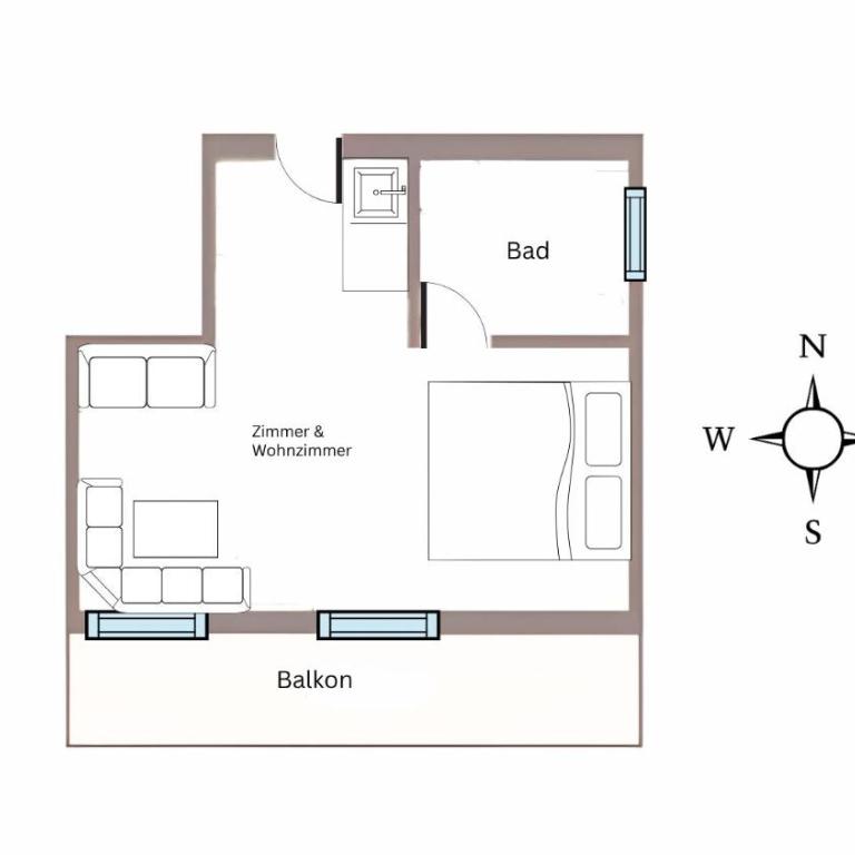 Residence Innerfarmerhof - Apartment with Balcony - 11