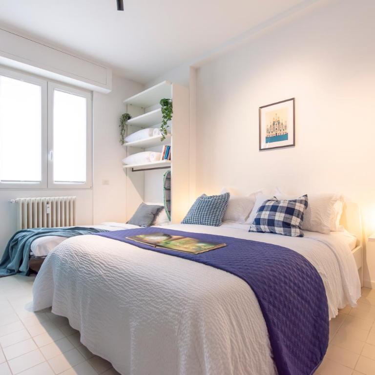 SAN SIRO BLUE FLAT - vicino Stadio, Metro, Fiera MilanoCity, CityLife - Appartamento con 1 Camera da Letto - 28