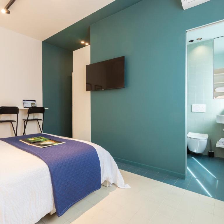 SAN SIRO BLUE FLAT - vicino Stadio, Metro, Fiera MilanoCity, CityLife - Appartamento con 1 Camera da Letto - 41