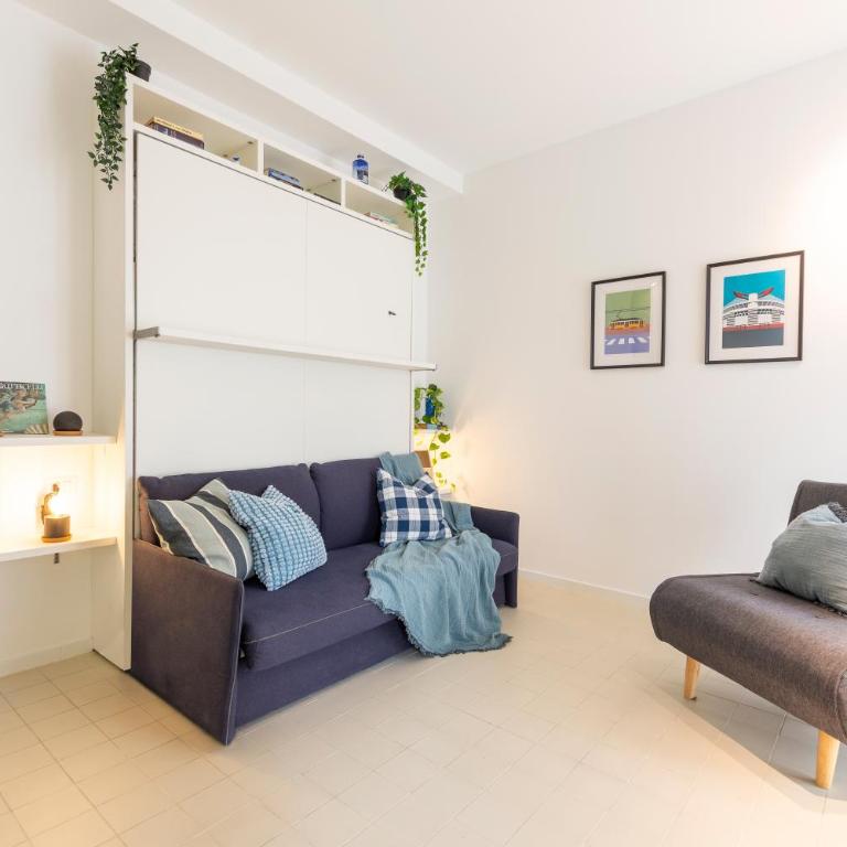 SAN SIRO BLUE FLAT - vicino Stadio, Metro, Fiera MilanoCity, CityLife - Appartamento con 1 Camera da Letto - 37