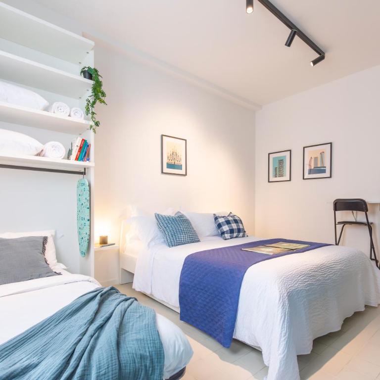 SAN SIRO BLUE FLAT - vicino Stadio, Metro, Fiera MilanoCity, CityLife - Appartamento con 1 Camera da Letto - 2
