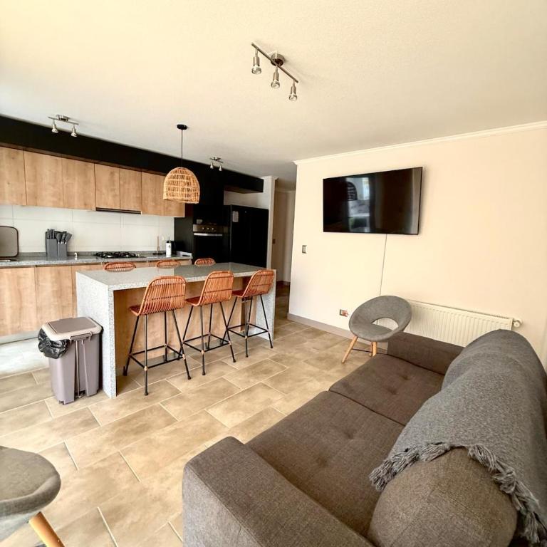Departamento en ARRIENDO EN ALGARROBO! DISFRUTA LA PLAYA Y TRANQUILIDAD DE LA COSTA - Apartamento de 2 dormitorios - 1