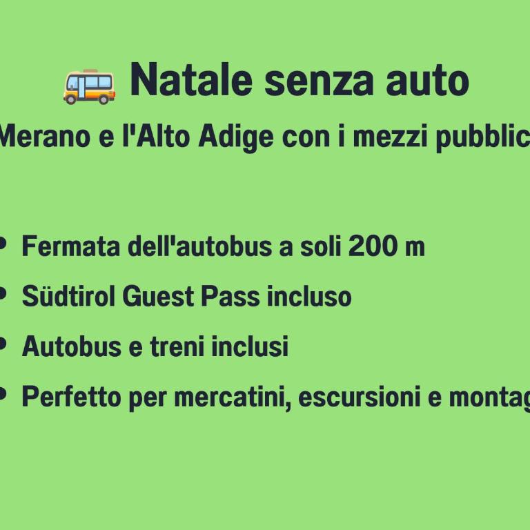 Winterstimmung in Meran - Studio Anna - Ideal für Paare - Meran Zentrum - Restaurants Cafés & Altstadt bequem zu Fuß - Privatparkplatz - Bahnhof & Skibus 4 Min - Südtirol Guest Pass inklusive - Apartamento de 1 dormitorio - 8