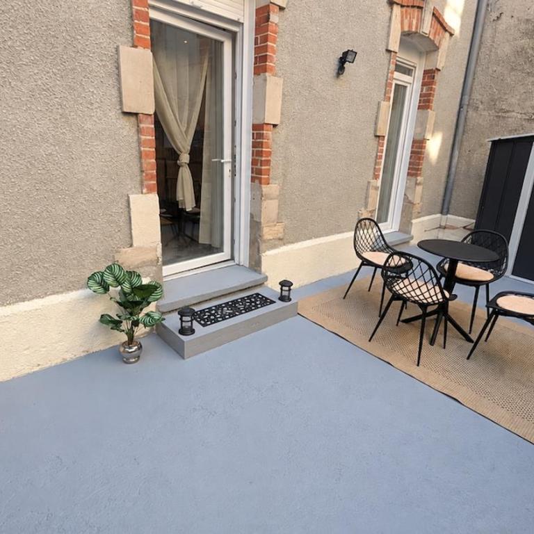 appartement cosy avec terrasse a reims - One-Bedroom Apartment - 14