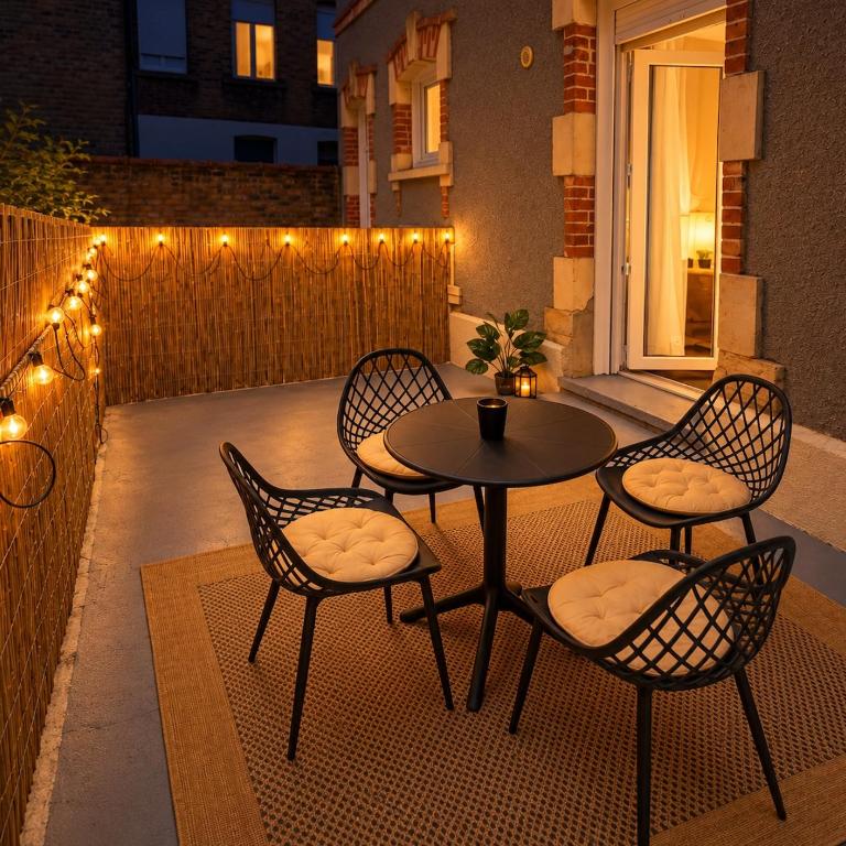 appartement cosy avec terrasse a reims - One-Bedroom Apartment - 27