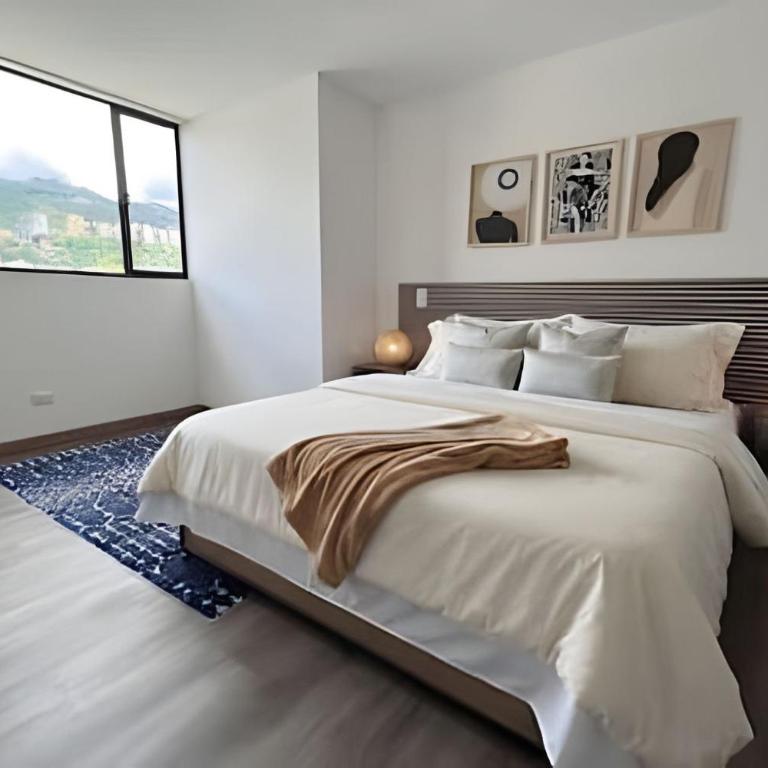 Modern Apartment with Pool and Coworking in Envigado - Two-Bedroom Apartment - 1