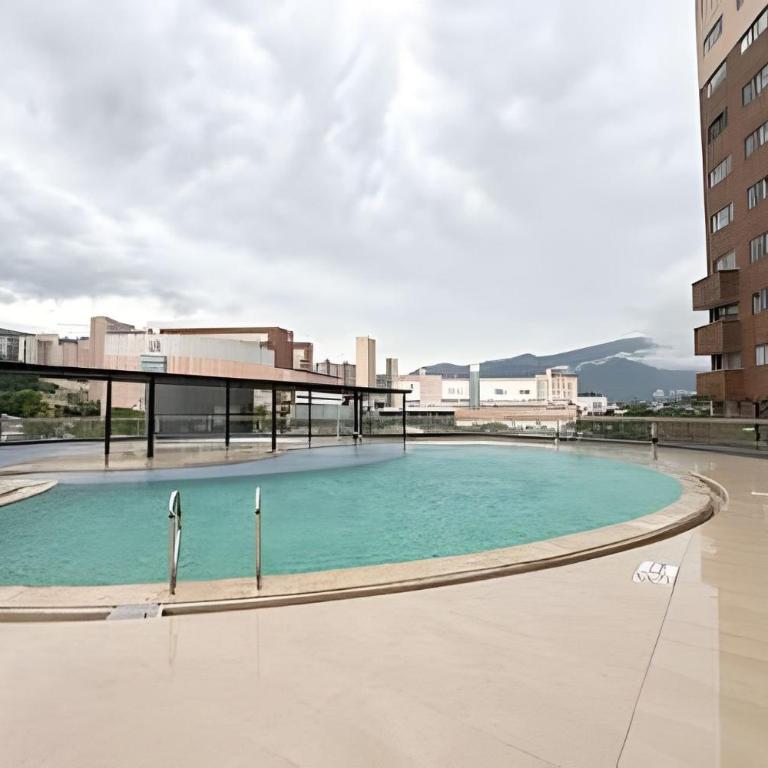 Modern Apartment with Pool and Coworking in Envigado - Two-Bedroom Apartment - 11