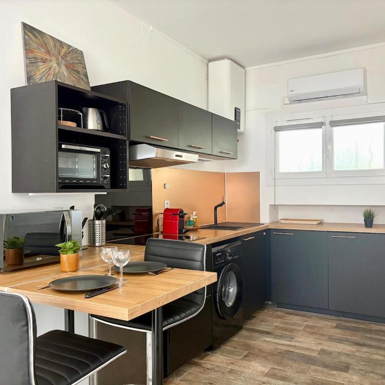 Escale - Plage à pied - Jardin & Climatisation - Apartamento de 1 dormitorio - 8