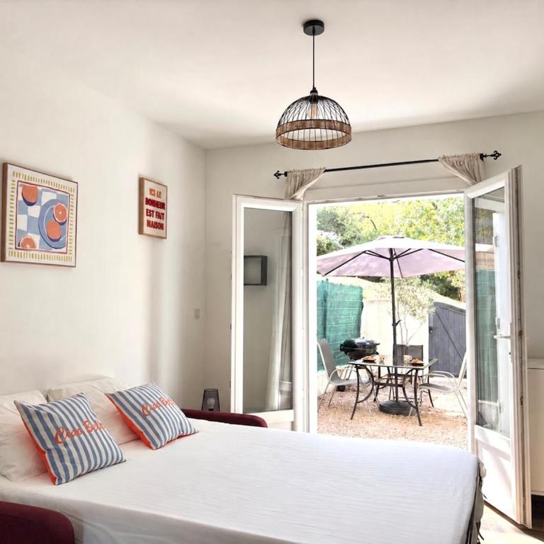 Escale - Plage à pied - Jardin & Climatisation - Apartamento de 1 dormitorio - 17