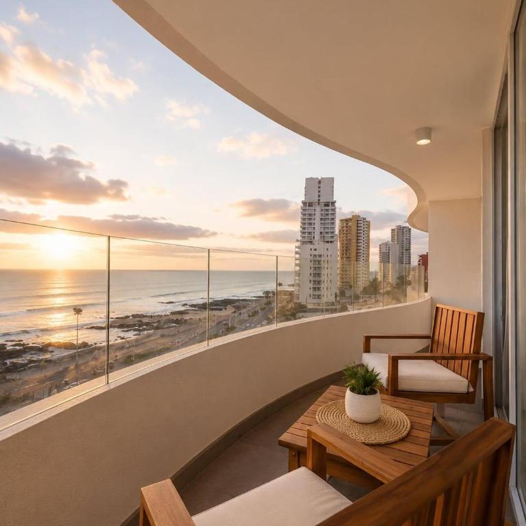 Ocean view, infinity pool, free parking - Apartamento de 2 dormitorios con balcón y vistas al mar - 12