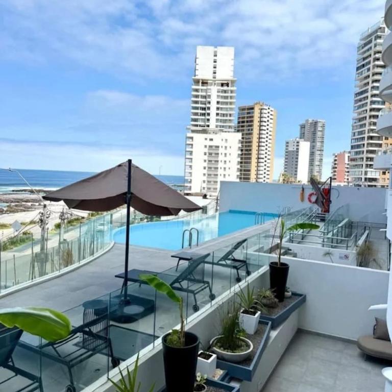 Ocean view, infinity pool, free parking - Apartamento de 2 dormitorios con balcón y vistas al mar - 28