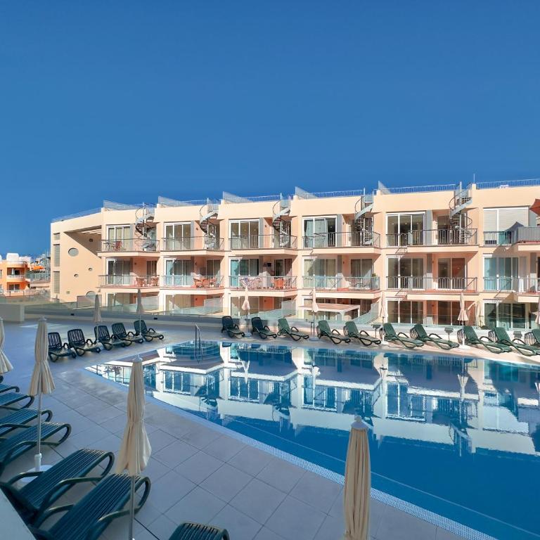 Sunset Lua Beach - Apartment mit 1 Schlafzimmer, Balkon und Meerblick - 11