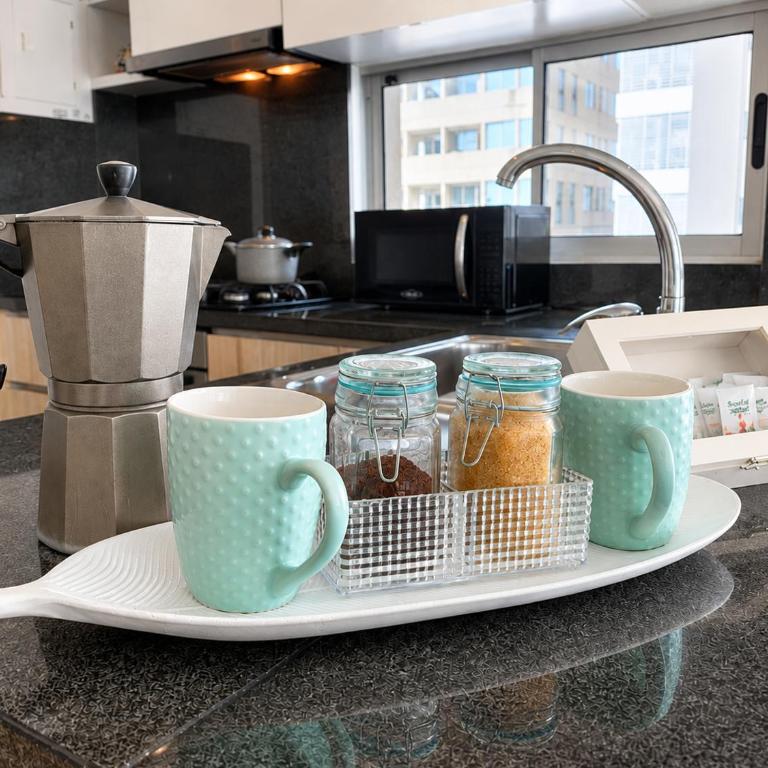 Murano Elite Bocagrande - vista al mar y piscina panoramica piso 40 - Apartamento Deluxe de 1 dormitorio con vistas al océano - 28