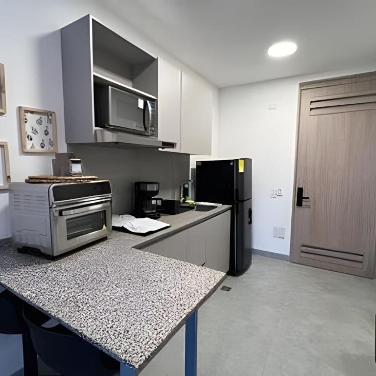 Apartamento con brisa, playa, arena y restaurante - Apartamento de 1 dormitorio - 15