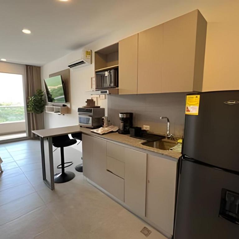 Apartamento con brisa, playa, arena y restaurante - Apartamento de 1 dormitorio - 16
