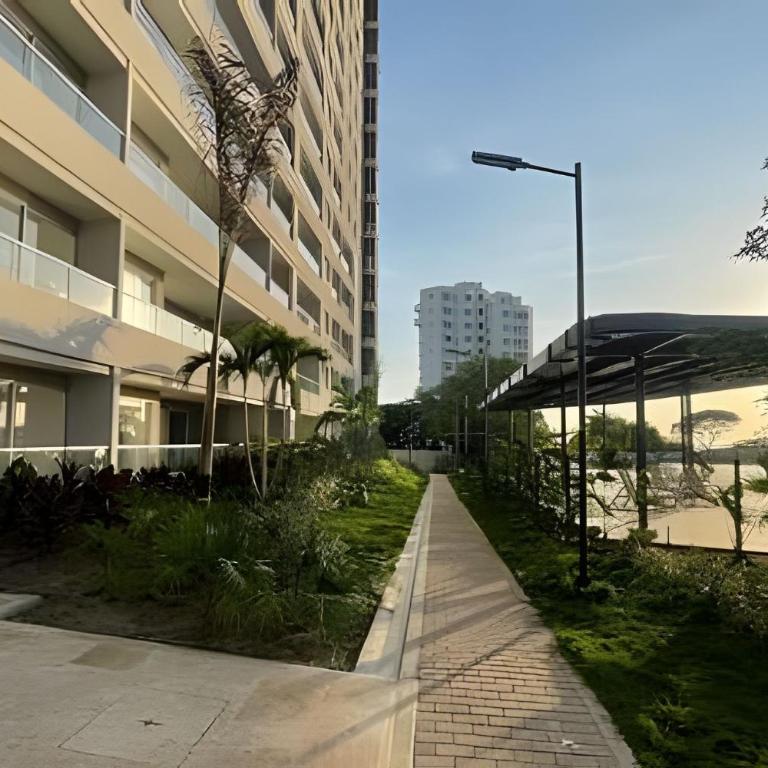 Apartamento con brisa, playa, arena y restaurante - Apartamento de 1 dormitorio - 23