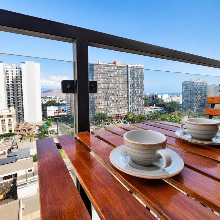 Modern Barranco Studio with Balcony & City View - Apartamento de 1 dormitorio - 3