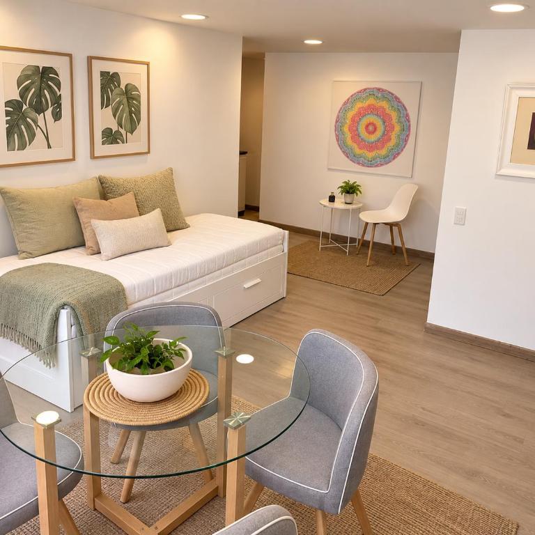 Bright King Studio ,Two blocks from Parque 93 - Apartamento de 1 dormitorio - 2