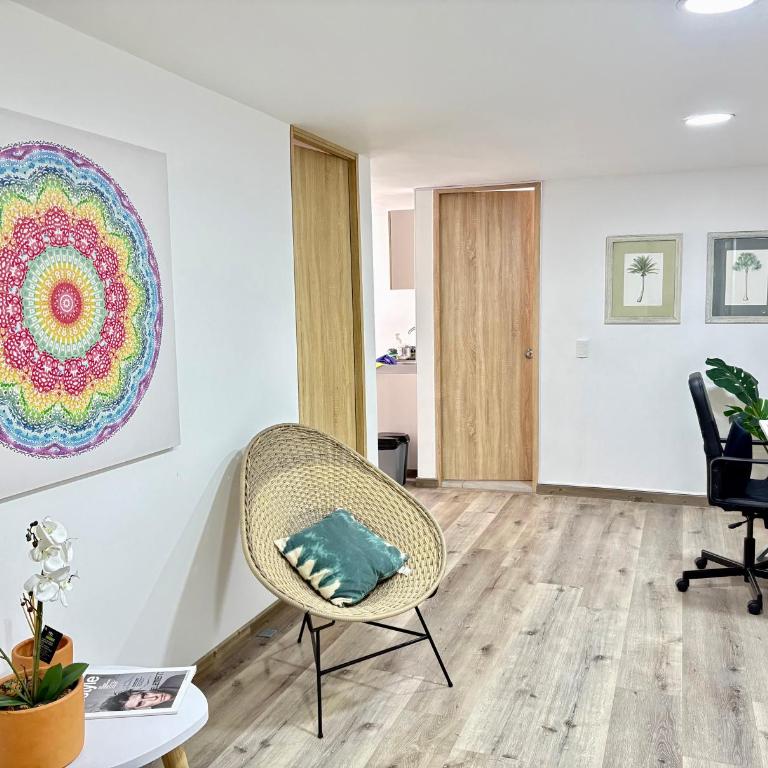 Bright King Studio ,Two blocks from Parque 93 - Apartamento de 2 dormitorios - 4