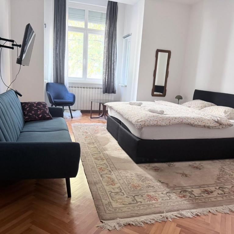 The Green Place in the City Center- Free Parking - Apartman sa 2 Spavaće Sobe i Pogledom na Grad - 14