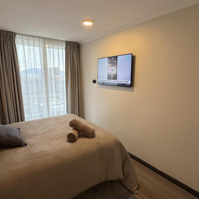 Centro Histórico con aire acondicionado y estacionamiento - Two-Bedroom Apartment - 7