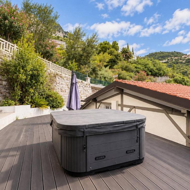 Monaco Sea-View Villa with Jacuzzi - Vacation Home - 71