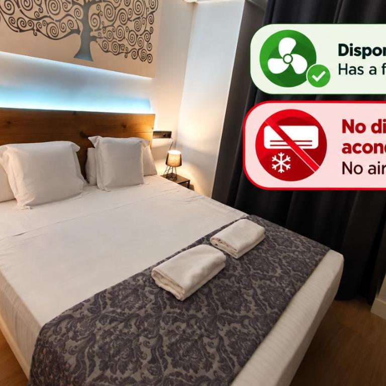 CH Otello Rooms by HEBEROOMS - Camera Matrimoniale Standard con Ventilatore - 1