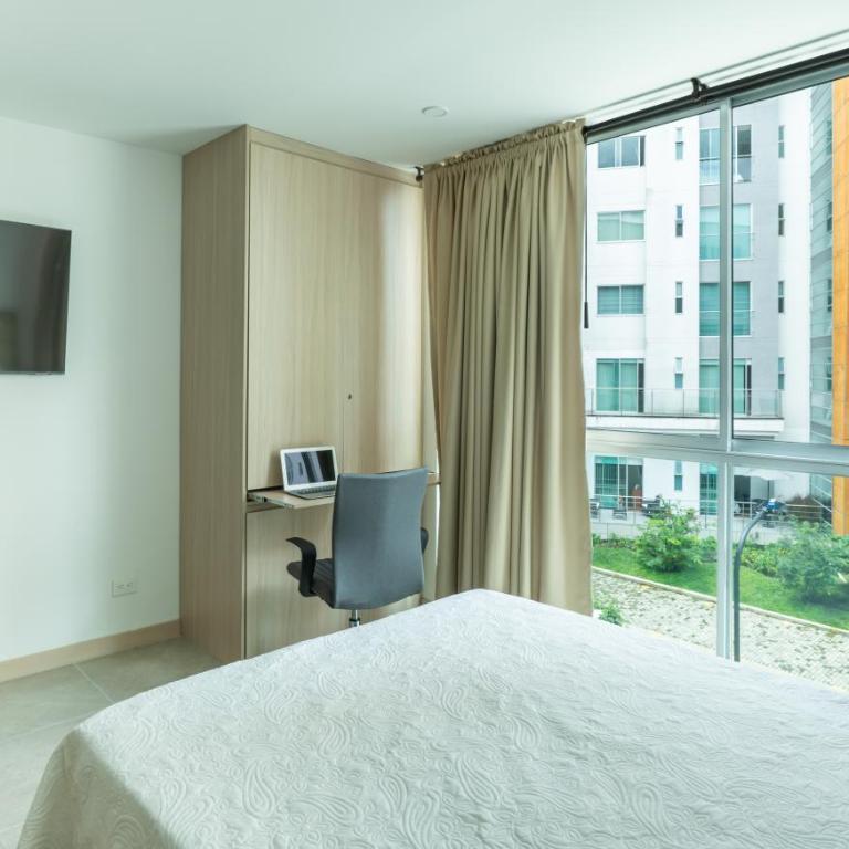 Top apartment with swimming pool, gym, and coworking space - Apartamento de 1 dormitorio - 15
