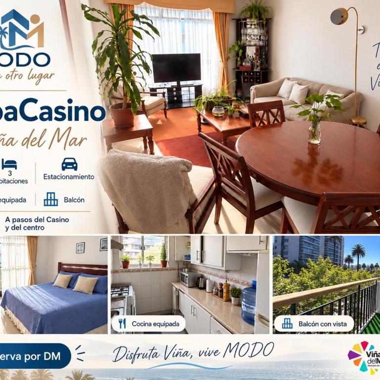 Viña Centro Casino & Parking - Apartamento de 3 dormitorios - 1