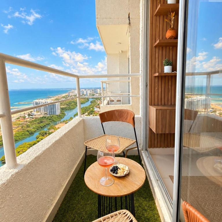 Apartamento nuevo frente al mar Cartagena con piscina - Apartamento de 2 dormitorios - 9