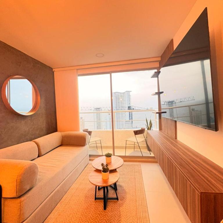 Apartamento nuevo frente al mar Cartagena con piscina - Apartamento de 2 dormitorios - 11