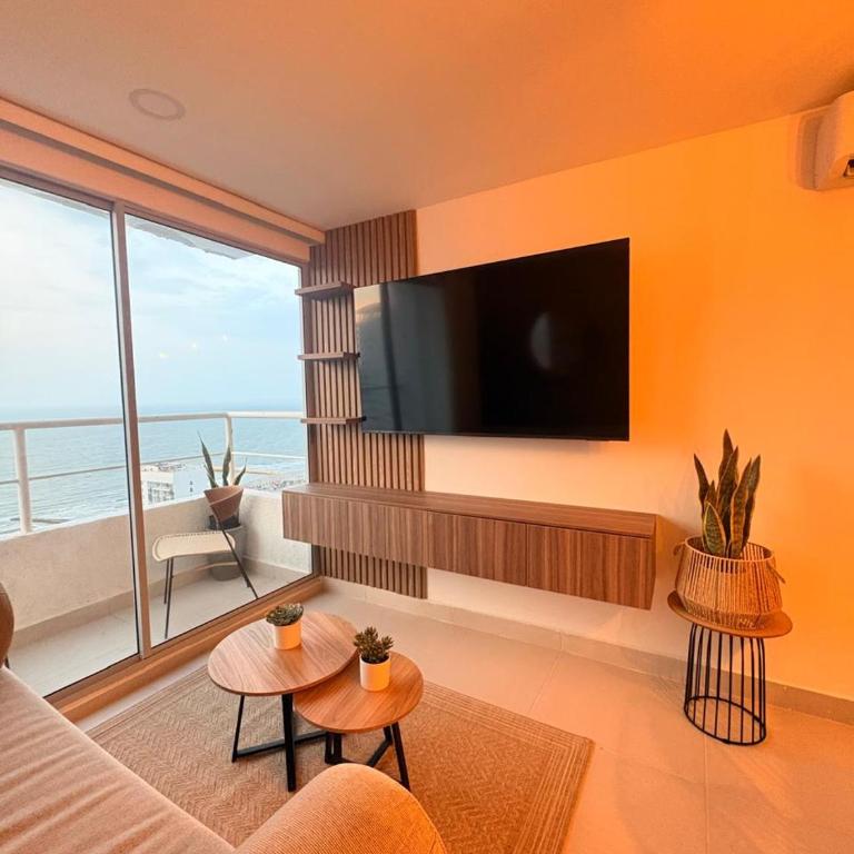 Apartamento nuevo frente al mar Cartagena con piscina - Apartamento de 2 dormitorios - 16