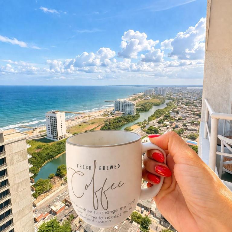 Apartamento nuevo frente al mar Cartagena con piscina - Apartamento de 2 dormitorios - 17