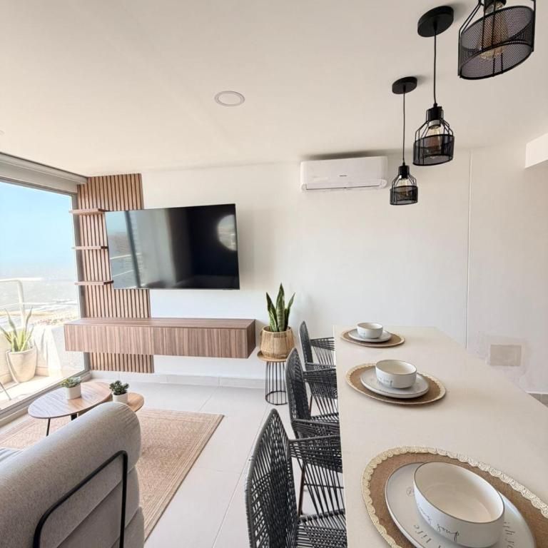 Apartamento nuevo frente al mar Cartagena con piscina - Apartamento de 2 dormitorios - 50