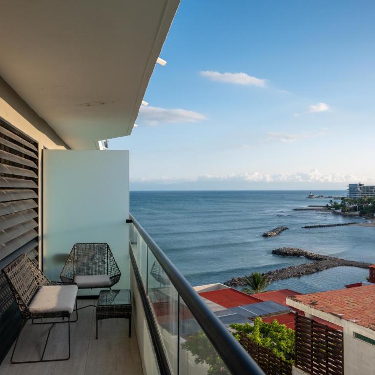 Oceanfront Condo in Bucerías with Two Ocean-View Terraces - Narval Norte - Apartamento de 2 dormitorios con vistas al océano - 5
