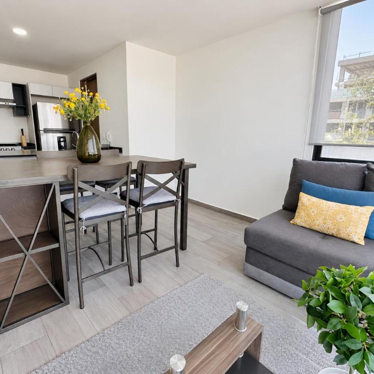 Depa tranquilo con cajón y lavadora, Americana - Apartamento de 1 dormitorio - 27