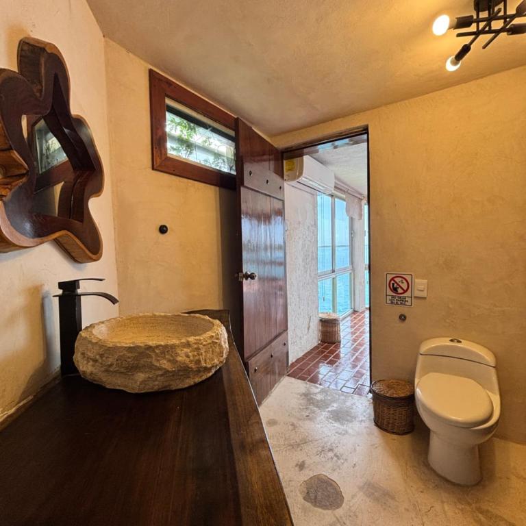 Hotel My Love Bacalar Lagoon Front -Gratis Renta Kayyaks - Family Villa Lagoon View - 2 Bedrooms with Terrace - 11