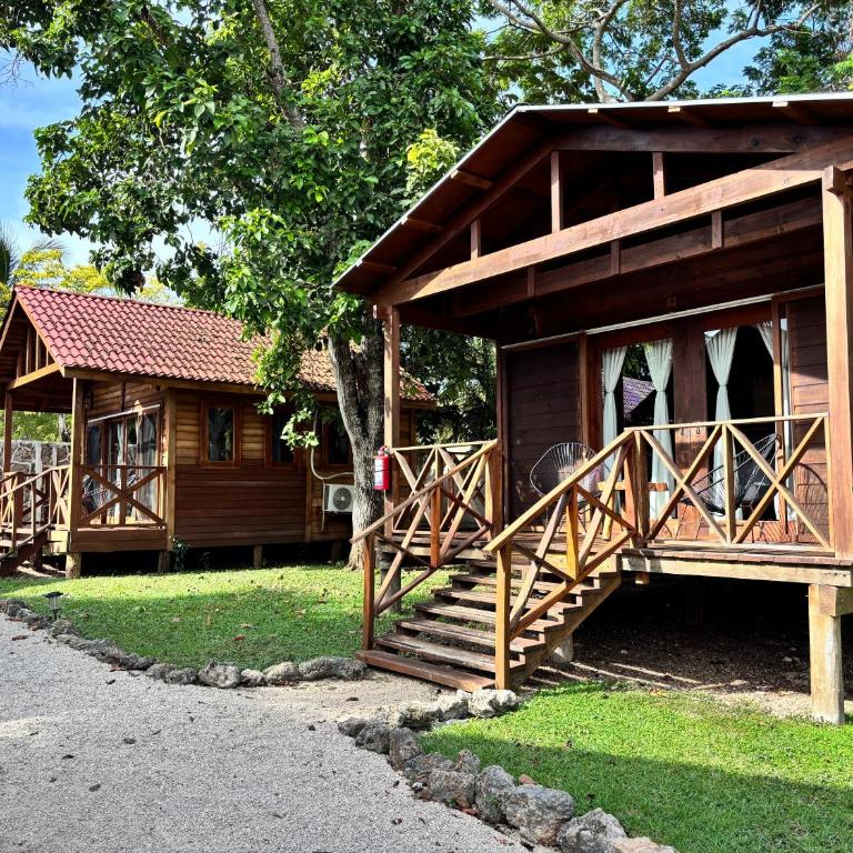 Hotel My Love Bacalar Lagoon Front -Gratis Renta Kayyaks - Bungalow Deluxe Garden View with Terrace - 3