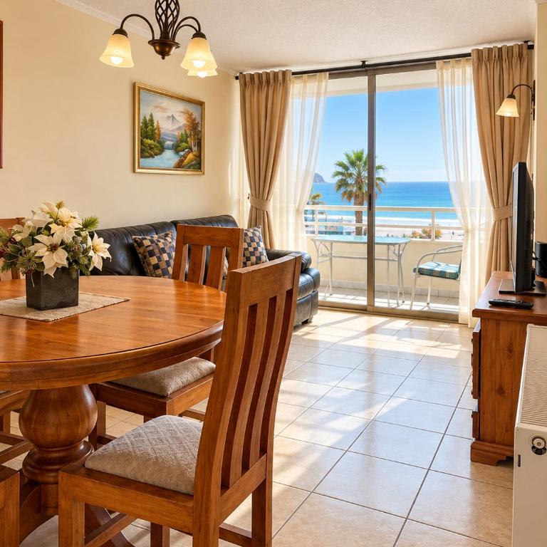 Departamento Frente al Mar con Vista al Océano - La Serena - Apartamento de 2 dormitorios con balcón y vistas al mar - 9
