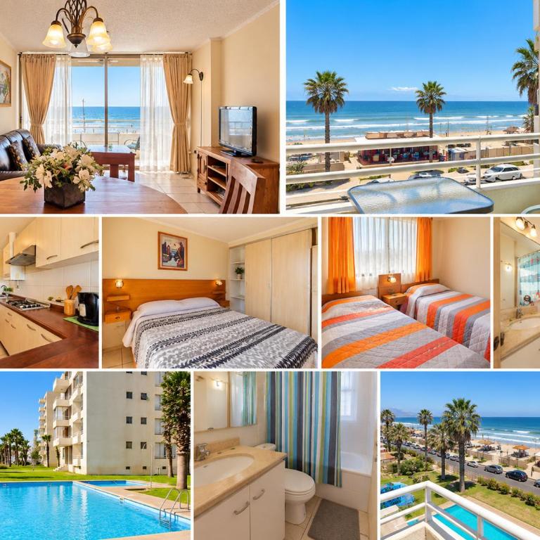 Departamento Frente al Mar con Vista al Océano - La Serena - Apartamento de 2 dormitorios con balcón y vistas al mar - 2