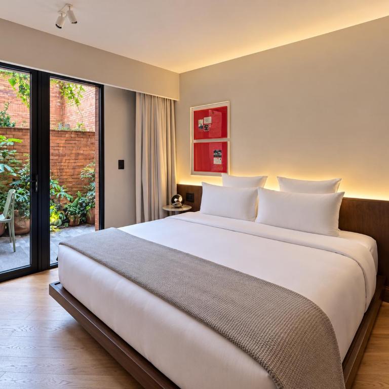 EMA Condesa - Chambre Double avec Patio - 1
