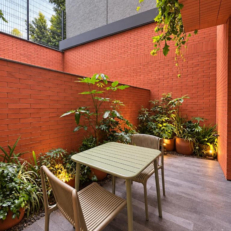 EMA Condesa - Chambre Double avec Patio - 3