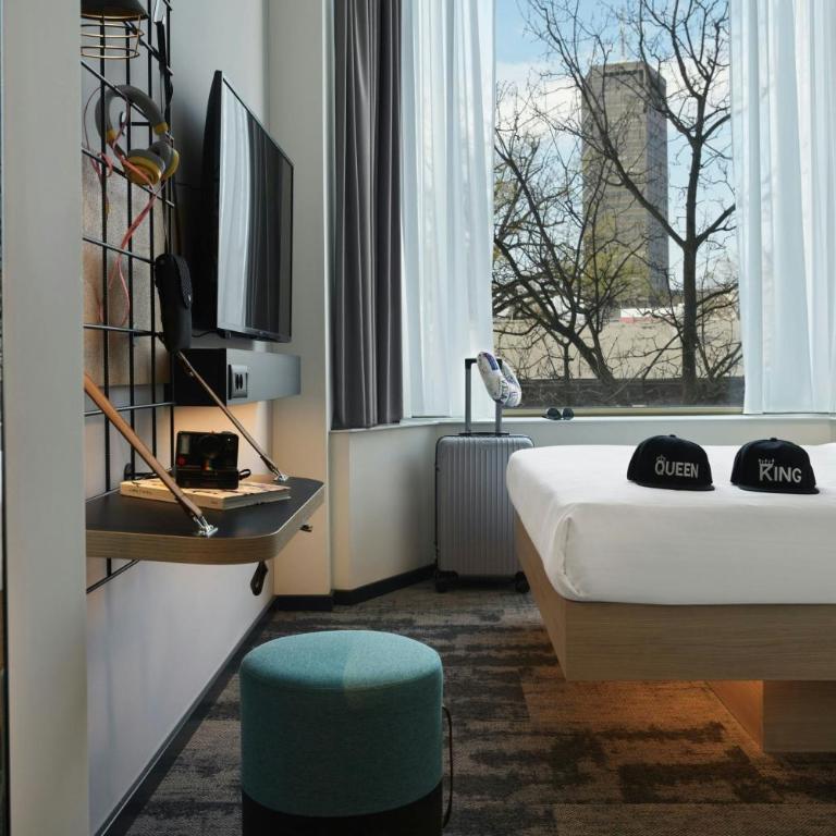 Moxy Belgrade - Chambre Lit Queen-Size - Vue sur Ville - 4