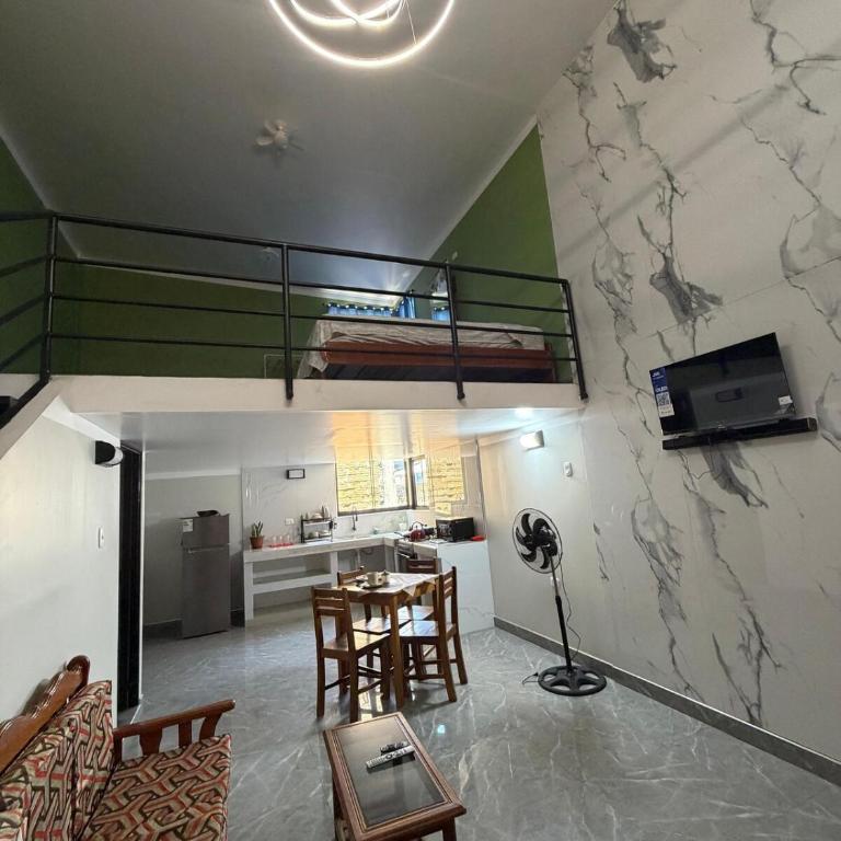 Duplex-style mini-apartment in a downtown area - Apartamento de 1 dormitorio - 8