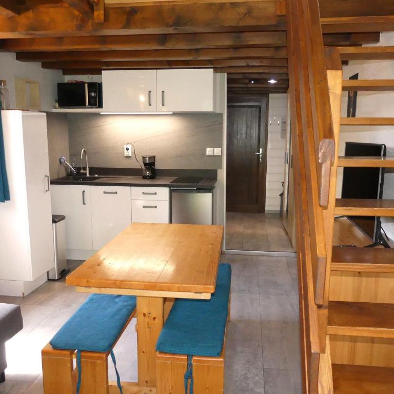 Studio mezzanine, animaux admis - 5 pers. Vue montagne - FR-1-906-28 - Estudio - 4